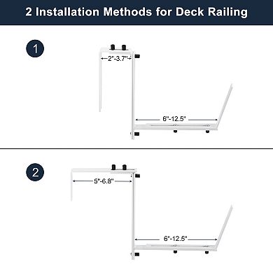 Planter Box Brackets, Adjustable Window Planter Box Brackets, 6pcs