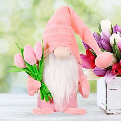 Mother's Day Gnome Plush Decor, 15'', Handmade Table Toppers, Charming And Unique Gifts