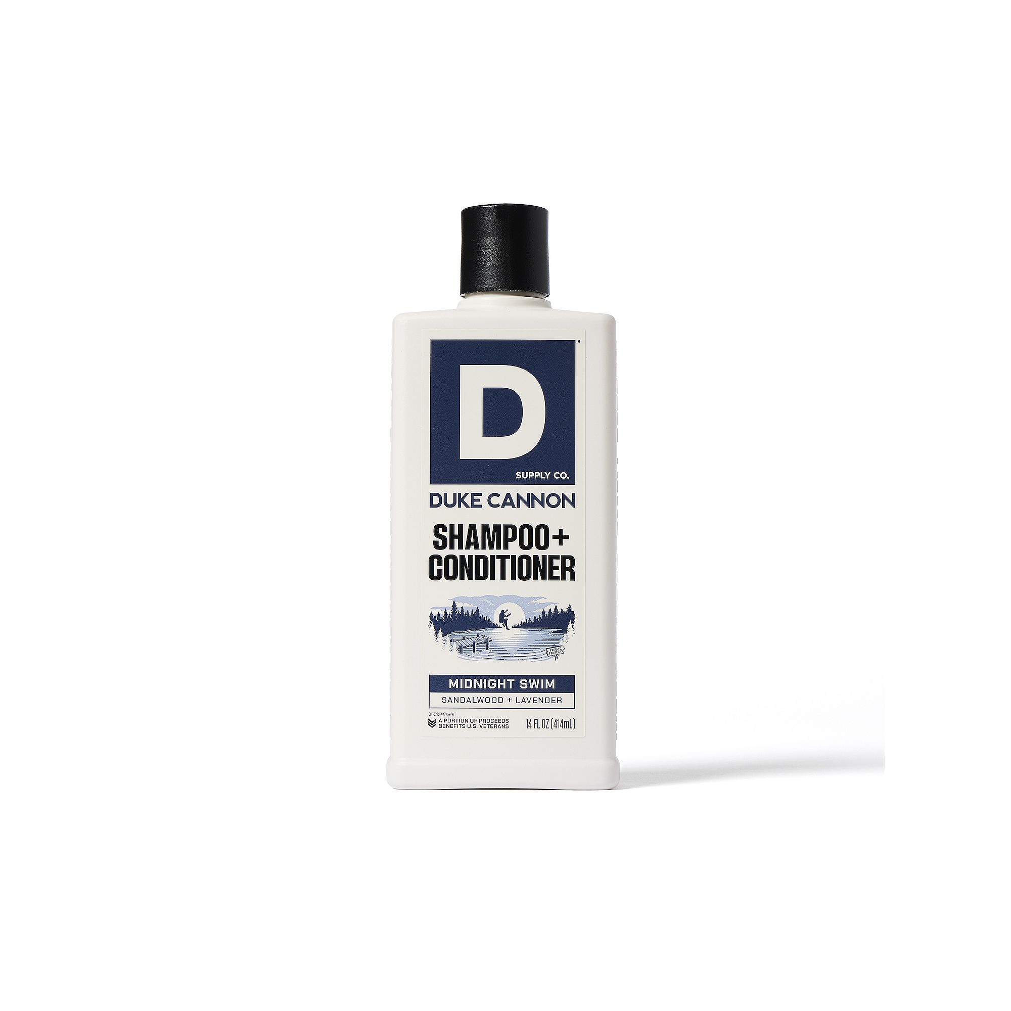 Duke Cannon Supply Co. Hair Wash 2-in-1 Shampoo & Conditioner - Midnight Sw
