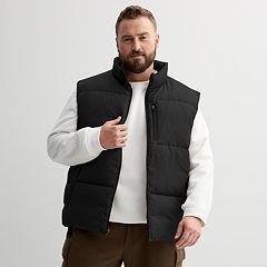 Big and tall winter vest best sale