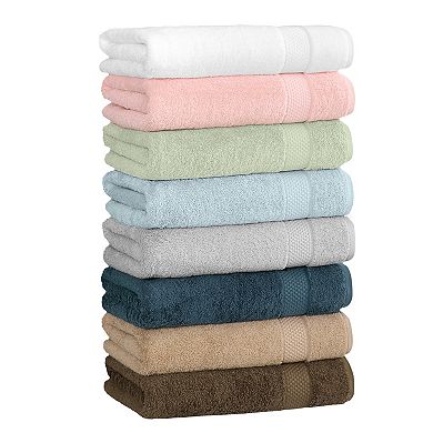 Linum Home Textiles Aegean Long Staple Turkish Cotton Starlight Terry 2-Piece Bath Towel Set