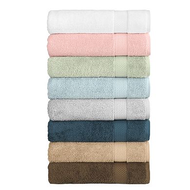 Linum Home Textiles Aegean Long Staple Turkish Cotton Starlight Terry 2-Piece Bath Towel Set