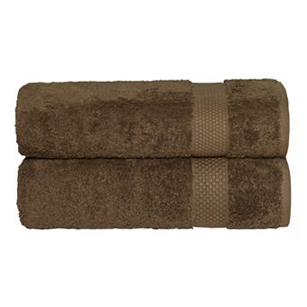 Linum Home Textiles Aegean Long Staple Turkish Cotton Starlight Terry 2 pc Bath Towel Set