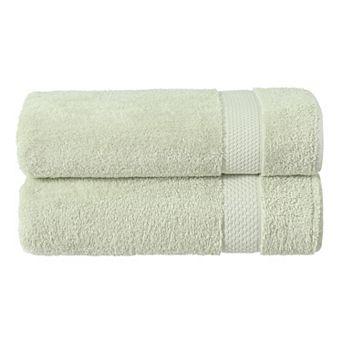 Linum Home Textiles Aegean Long Staple Turkish Cotton Starlight Terry 2 pc Bath Towel Set