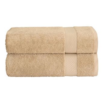 Linum Home Textiles Aegean Long Staple Turkish Cotton Starlight Terry 2 pc Bath Towel Set