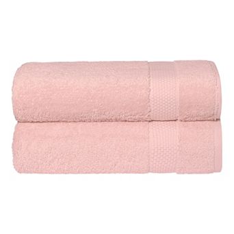 Linum Home Textiles Aegean Long Staple Turkish Cotton Starlight Terry 2 pc Bath Towel Set