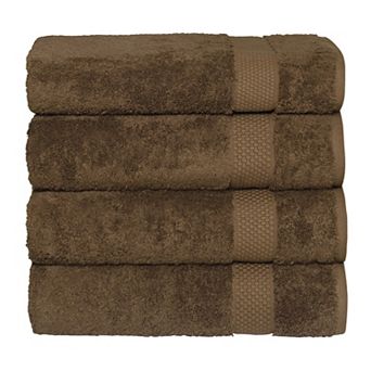 Linum Home Textiles Aegean Long Staple Turkish Cotton Starlight Terry 4 pc Bath Towel Set