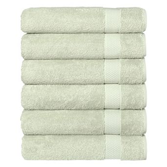 Linum Home Textiles Aegean Long Staple Turkish Cotton Starlight Terry 6 pc Bath Towel Set