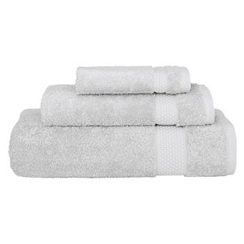 Linum Home Textiles Aegean Long Staple Turkish Cotton Starlight Terry 3 pc Towel Set