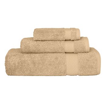 Linum Home Textiles Aegean Long Staple Turkish Cotton Starlight Terry 3 pc Towel Set