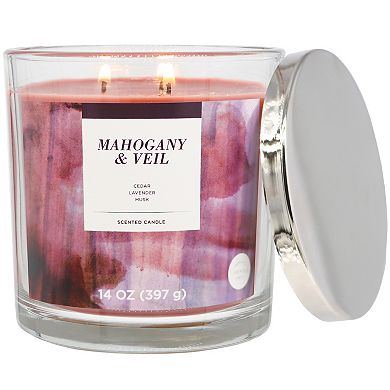 Sonoma Goods For Life® Mahogany & Veil 14-oz. Candle Jar