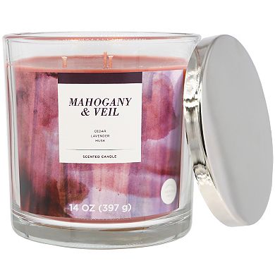 Sonoma Goods For Life® Mahogany & Veil 14-oz. Candle Jar