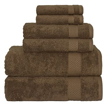 Linum Home Textiles Aegean Long Staple Turkish Cotton Starlight Terry 6 pc Towel Set