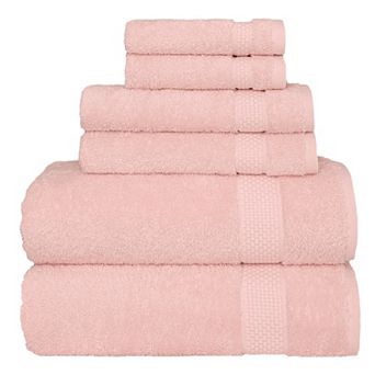 Linum Home Textiles Aegean Long Staple Turkish Cotton Starlight Terry 6 pc Towel Set