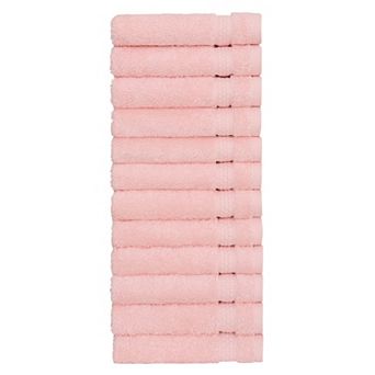 Linum Home Textiles Aegean Long Staple Turkish Cotton Starlight Terry 12 pc Washcloth Set