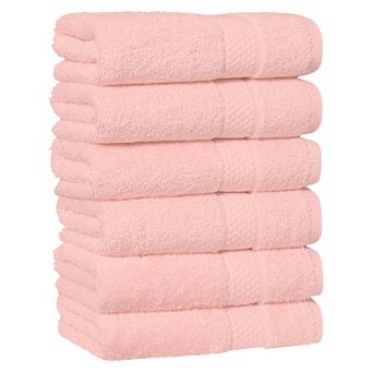 Linum Home Textiles Aegean Long Staple Turkish Cotton Starlight Terry 6 pc Hand Towel Set