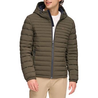 Men's Tommy Hilfiger Stretchy Hooded Puffer Jacket