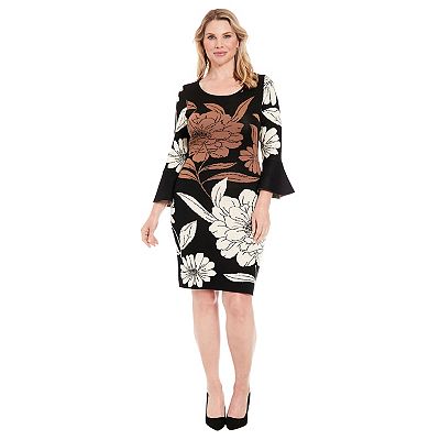 chinese dress ladies MGNY Madeline Gardner New York 72830 Long Bell Sleeves Formal Dress – The  Dress Outlet main image 1