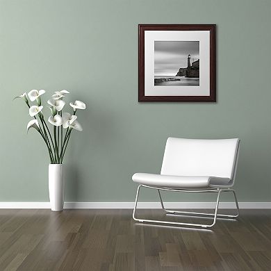 Trademark Fine Morro Lighthouse Matted Framed Wall Art