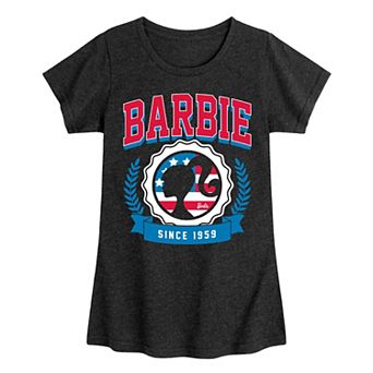 Girls 7-16 Barbie® Americana Collegiate Graphic Tee