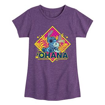 Disney's Lilo & Stitch Girls 7-16 Ohana Graphic Tee
