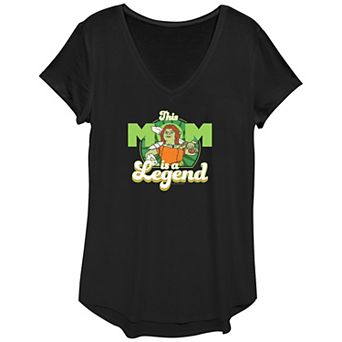 Women's Shrek This Mom Is A Rebel Graphic Tee