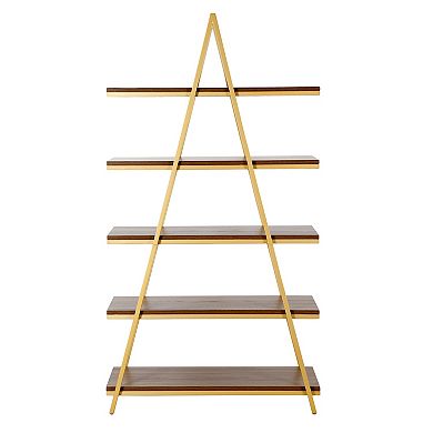 Finley & Sloane Conry 68-in. Tall A-Frame Bookcase