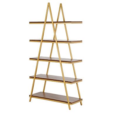 Finley & Sloane Conry 68-in. Tall A-Frame Bookcase