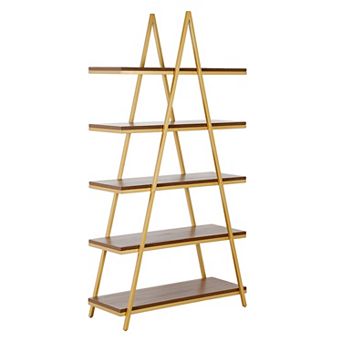 Finley & Sloane Conry 68'' Tall A-Frame Bookcase