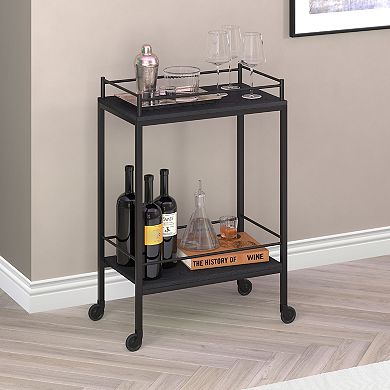 Finley & Sloane Barnes Rectangular Bar Cart
