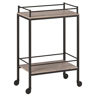 Finley & Sloane Barnes Rectangular Bar Cart