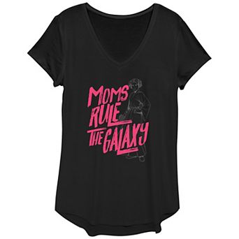 Women's Star Wars Moms Rule The Galaxy Graphic Tee