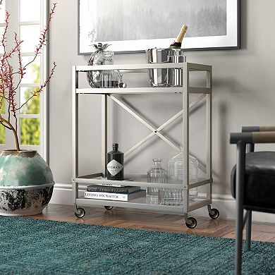 Finley & Sloane Wilson Rectangular Bar Cart