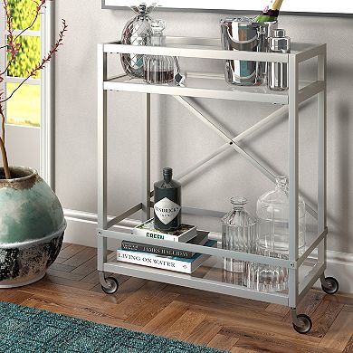 Finley & Sloane Wilson Rectangular Bar Cart