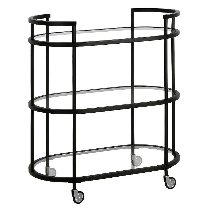 Camden&Wells - Leif Bar Cart - Blackened Bronze