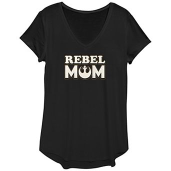Women's Star Wars Rebel Mom Graphic Tee