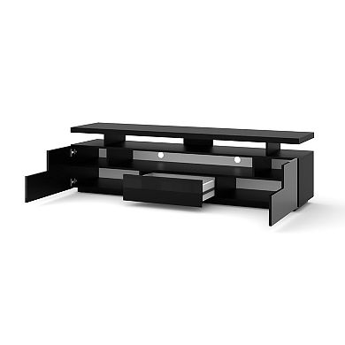 Tv Stand Eva 71" Cabinet Modern Tv Stand With Storage For Bedroom