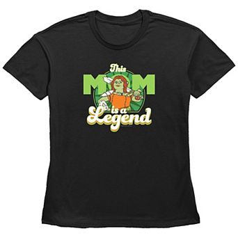 Women's Shrek This Mom Is A Rebel Basic Fit Graphic Tee