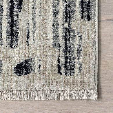 PrabalGurungXRugsUSA Lafayette Abstract Striped Area Rug