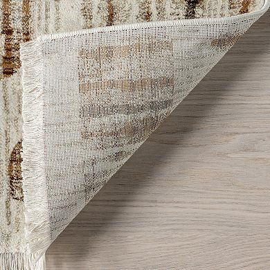 PrabalGurungXRugsUSA Lafayette Abstract Striped Area Rug