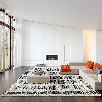 Rugs USA Lafayette Abstract Striped Area Rug