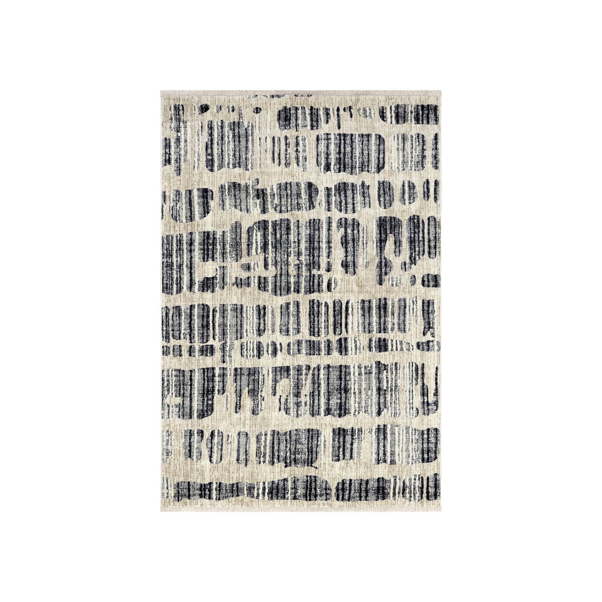 Rugs USA Lafayette Abstract Striped Area Rug, Blue
