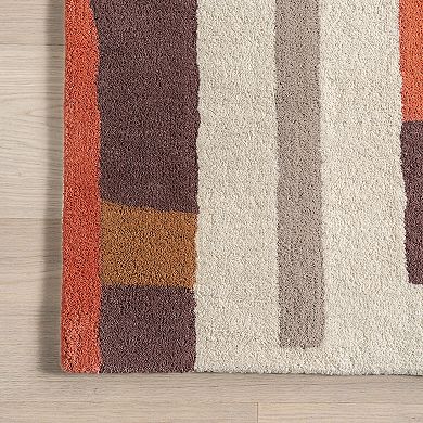 PrabalGurungXRugsUSA Dumbo Abstract Wool Area Rug