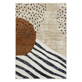 Rugs USA Manaslu Sunrise Fringed Area Rug