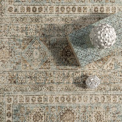 PrabalGurungXRugsUSA Tilicho Distressed Wool Area Rug