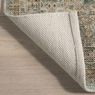 PrabalGurungXRugsUSA Tilicho Distressed Wool Area Rug