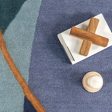 Rugs USA Greenwich Abstract Wool Area Rug