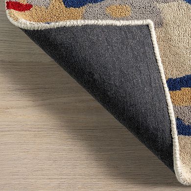 Rugs USA Pokhara Abstract Wool Area Rug