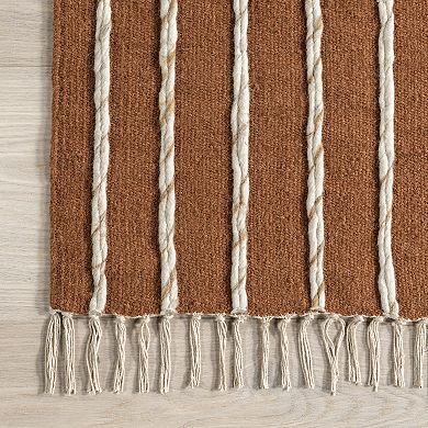 PrabalGurungXRugsUSA SoHo Tasseled Wool Area Rug