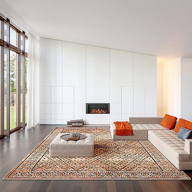 Rugs USA Bagmati Machine Washable Area Rug